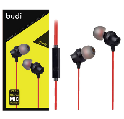 Budi Handsfree With Remote And Mic (EP99)