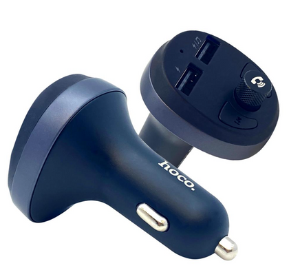 HOCO E41 Dual USB Car Charger & Bluetooth FM Transmitter