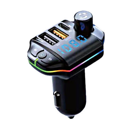 CAR ZTB-A10 RGB Light Car Kit Bluetooth FM Transmitter